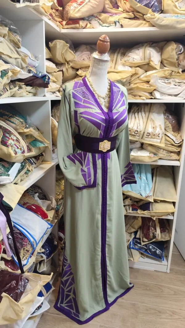 caftan marocain porté une fois — photo 10