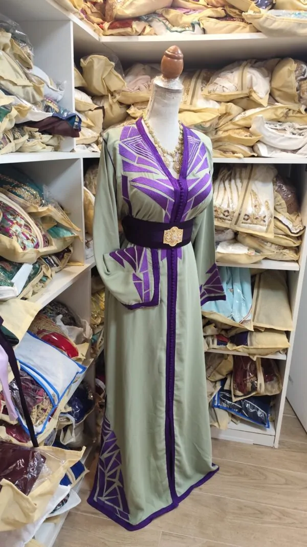caftan marocain porté une fois — photo 12
