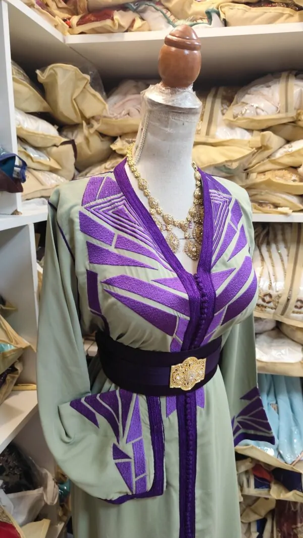 caftan marocain porté une fois — photo 9