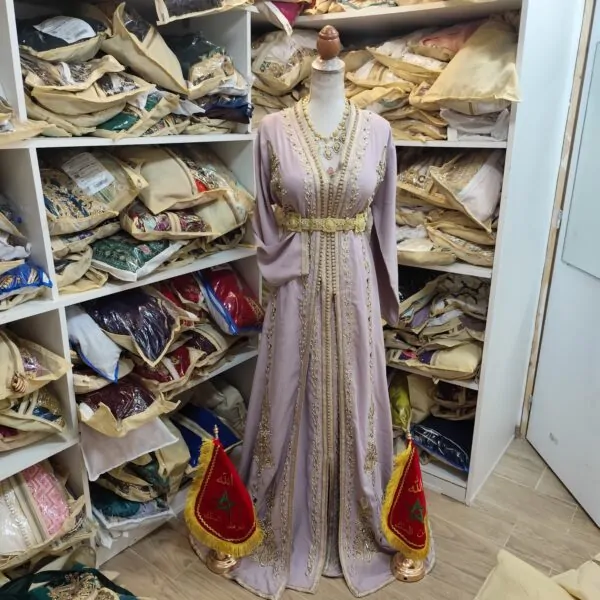 caftan d occasion doublé
