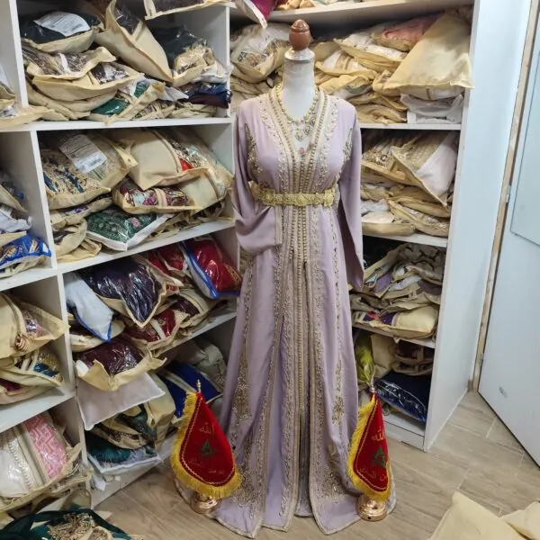caftan d occasion doublé — photo 8