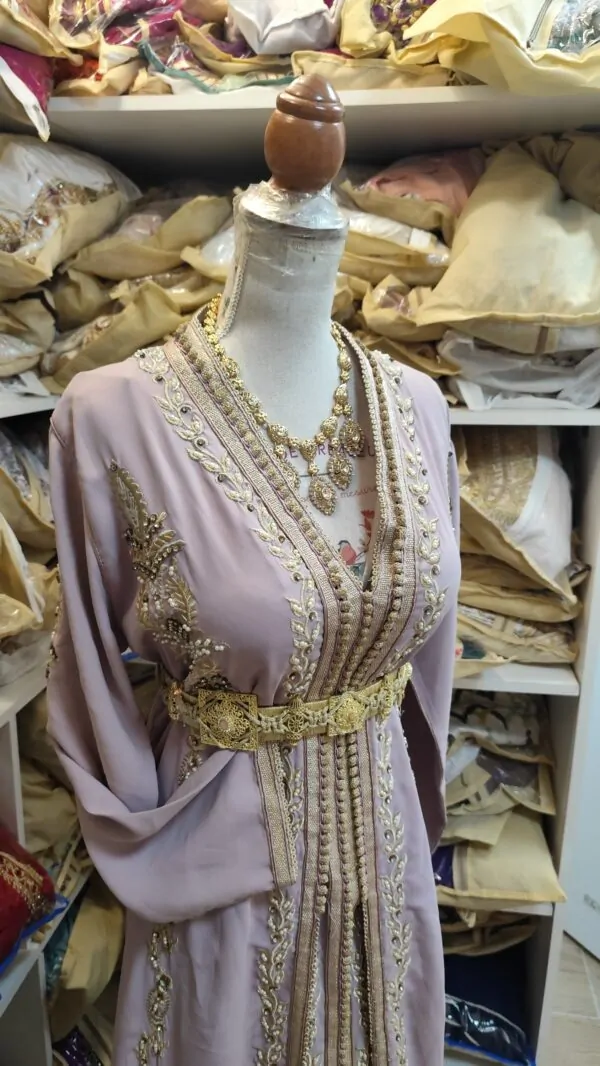 caftan d occasion doublé — photo 3