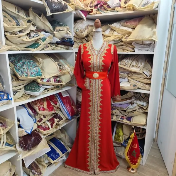 caftan marocain porté une fois — photo 12