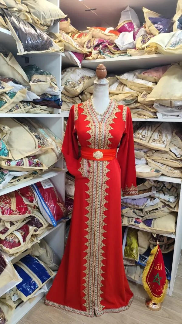 caftan marocain porté une fois — photo 9