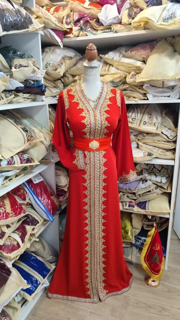 caftan marocain porté une fois — photo 8