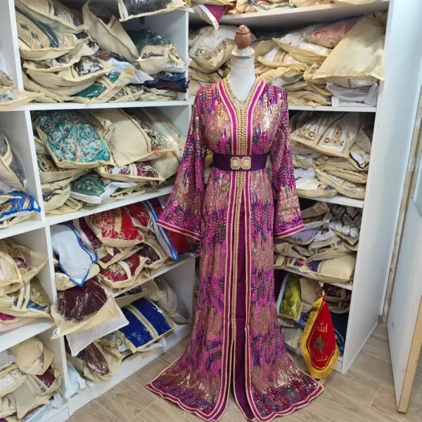 caftan marocain grande taille 64cm — photo 8