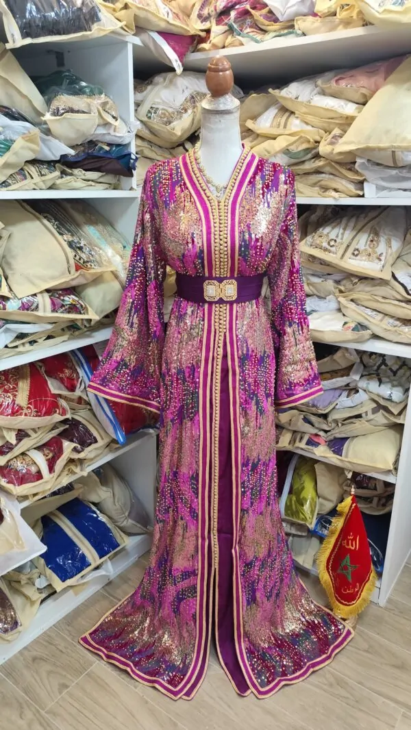 caftan marocain grande taille 64cm — photo 6