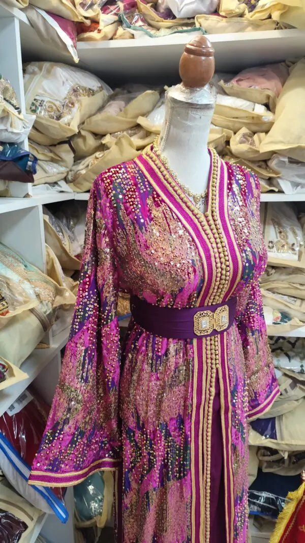 caftan marocain grande taille 64cm — photo 4
