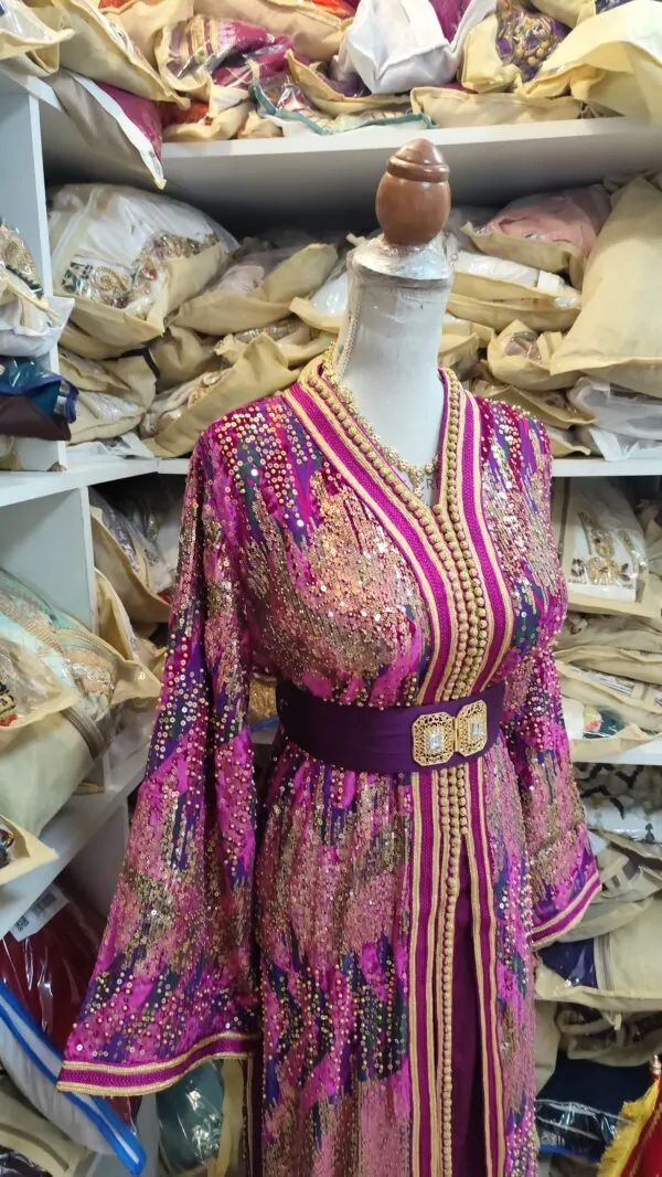 caftan marocain grande taille 64cm — photo 7