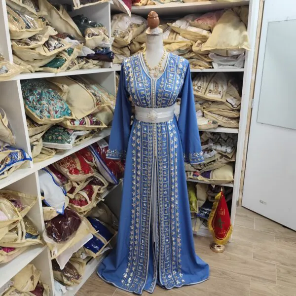 caftan marocain porté une fois