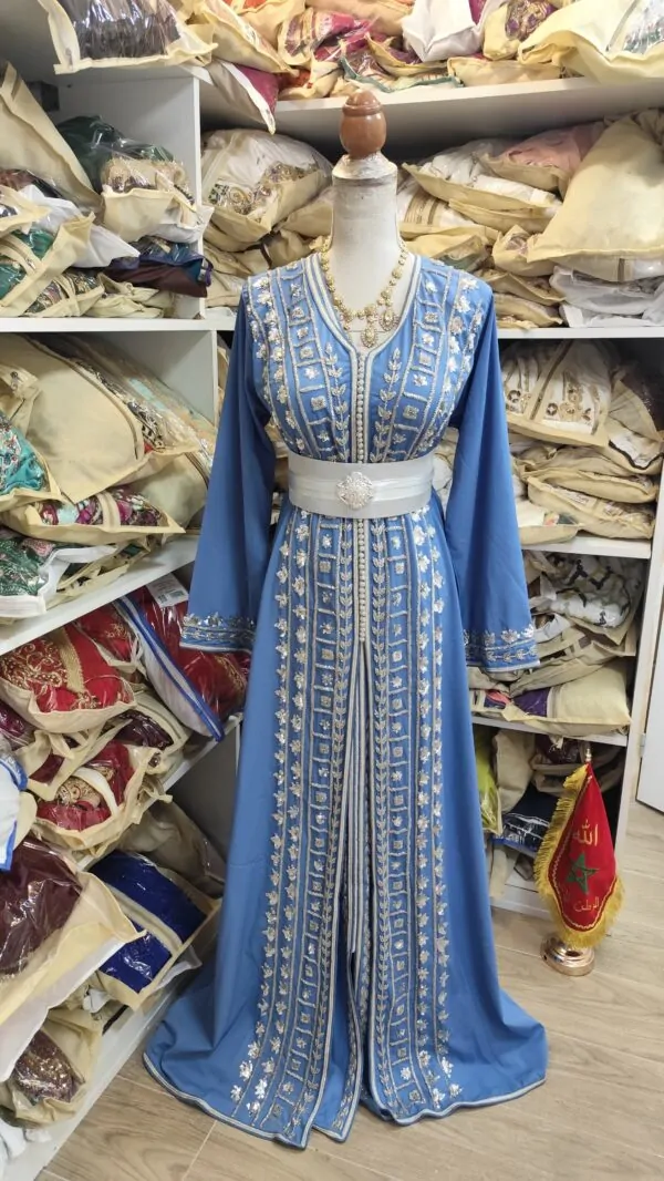 caftan marocain porté une fois — photo 10
