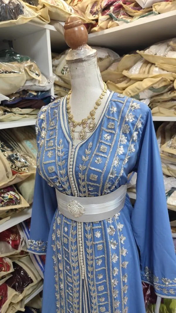 caftan marocain porté une fois — photo 9