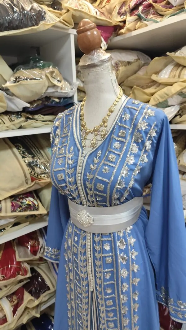 caftan marocain porté une fois — photo 6