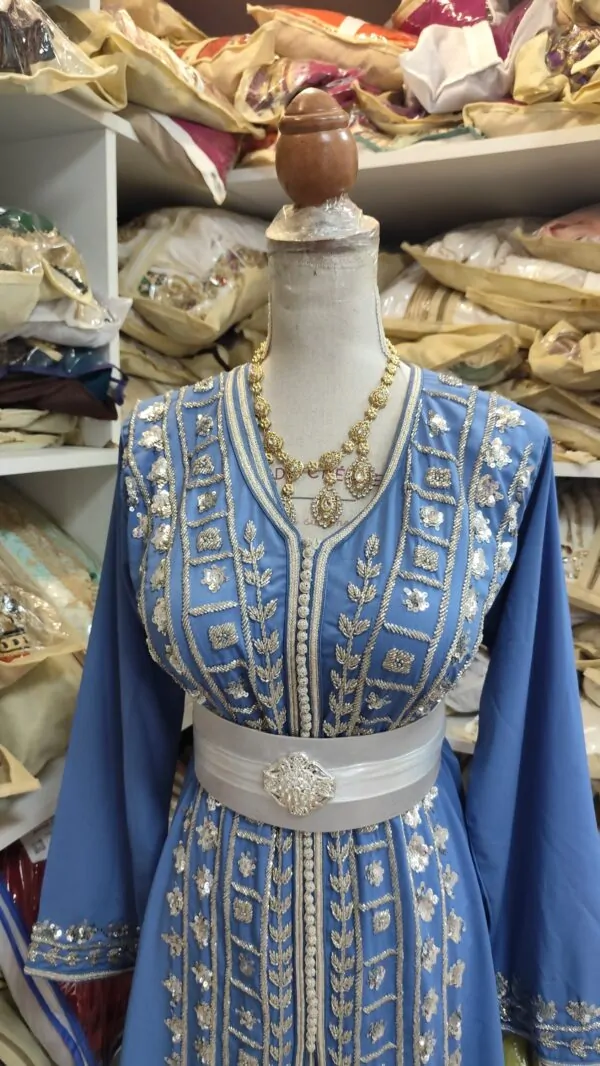 caftan marocain porté une fois — photo 8