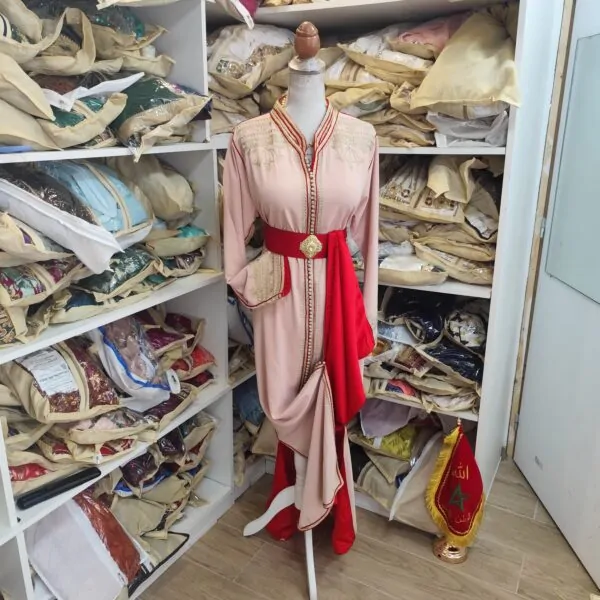 caftan marocain d occasion avec doublure — photo 4