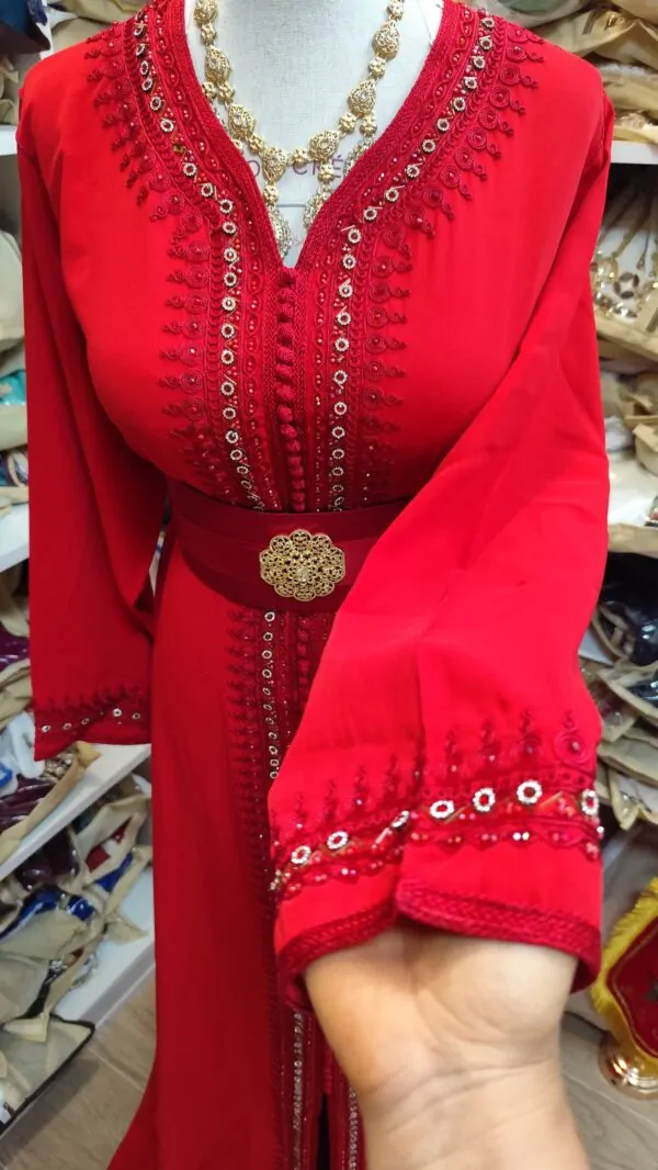 caftan marocain porté une fois — photo 6