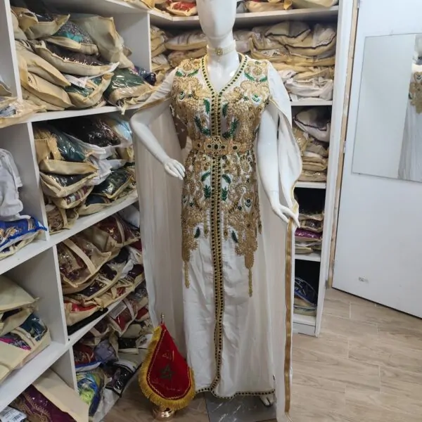 caftan marocain neuf avec cape — photo 13