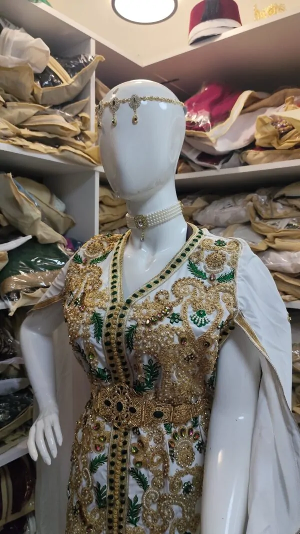 caftan marocain neuf avec cape — photo 11