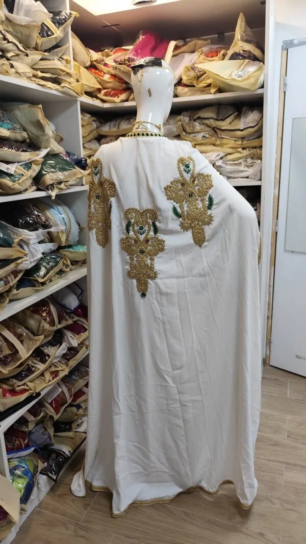caftan marocain neuf avec cape — photo 2