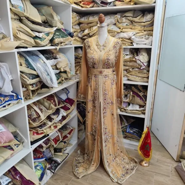 caftan marocain neuf avec ceinture — photo 11