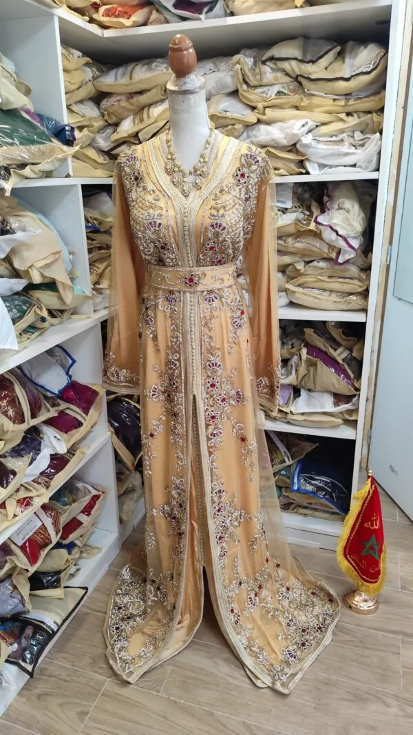 caftan marocain neuf avec ceinture — photo 15