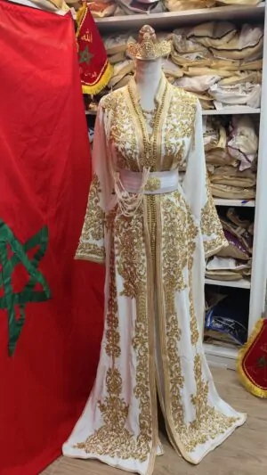 New lined Moroccan caftan