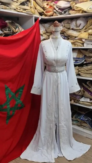 New lined Moroccan caftan