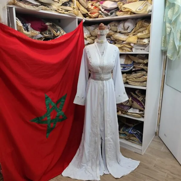 New lined Moroccan caftan