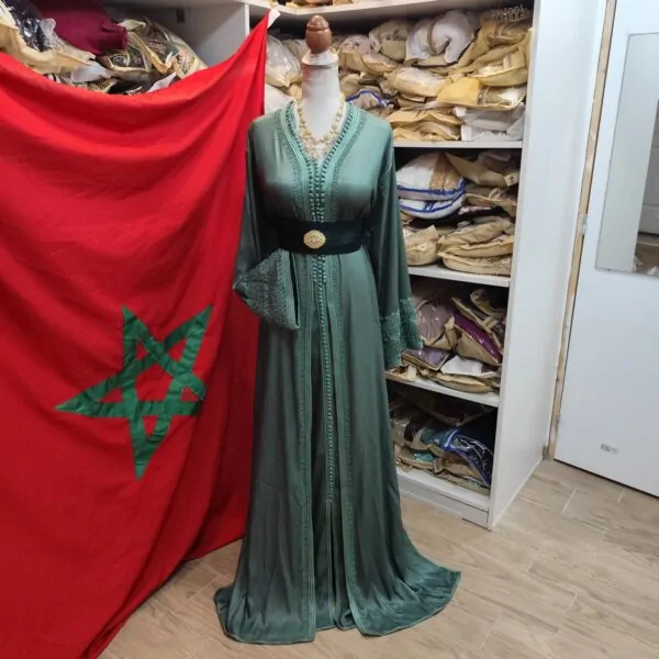 caftan marocain d occasion grande taille 74cm — photo 3