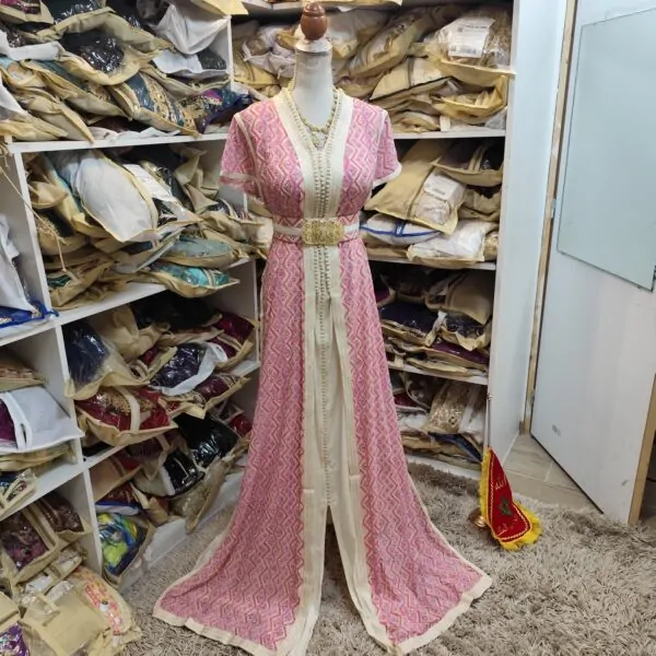 caftan marocain avec ceinture — photo 8