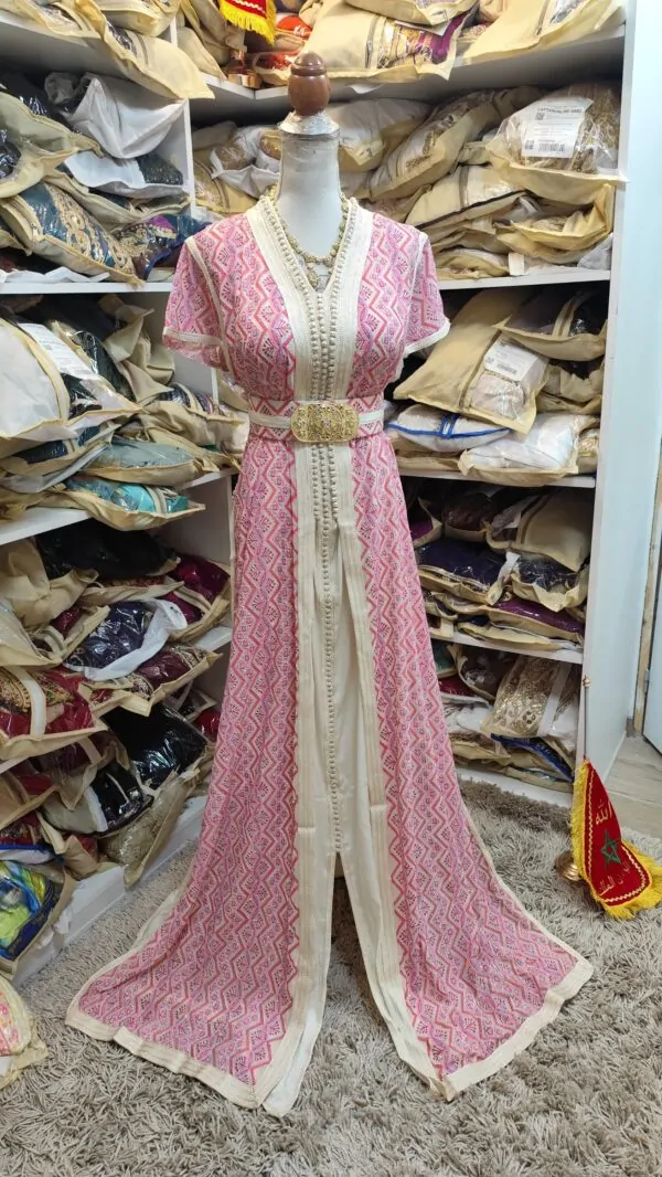 caftan marocain avec ceinture — photo 7