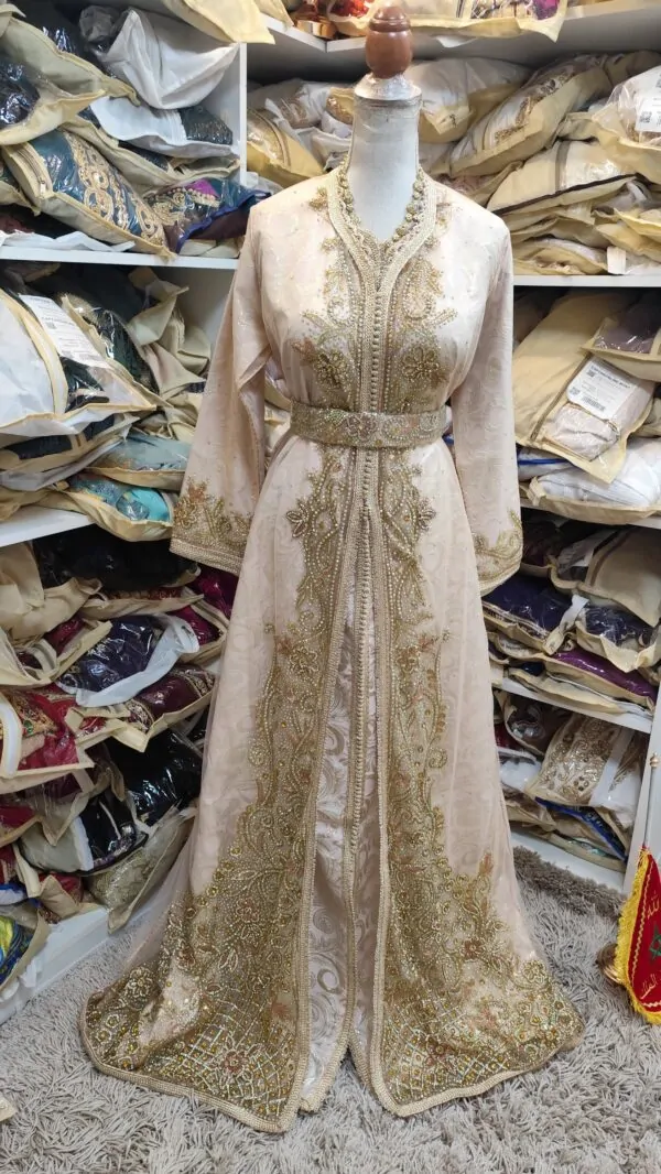 caftan marocain neuf avec ceinture — photo 8