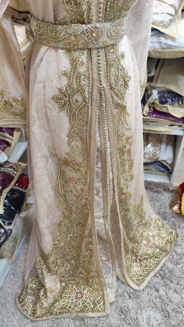 caftan marocain neuf avec ceinture — photo 7