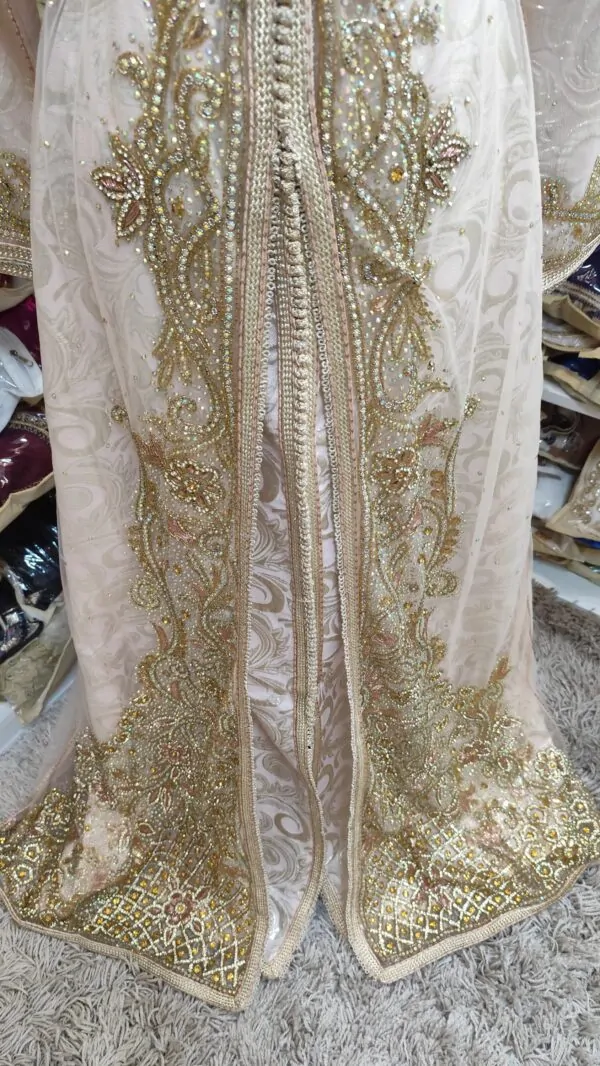caftan marocain neuf avec ceinture — photo 3