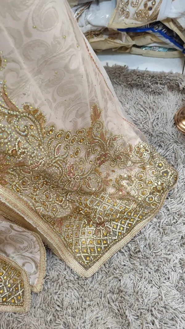 caftan marocain neuf avec ceinture — photo 4