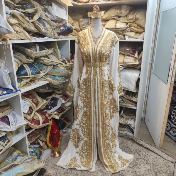 caftan marocain neuf avec doublure — photo 5