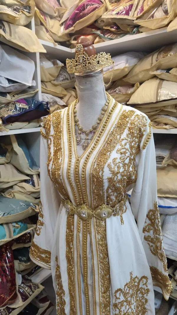 Neuer gefütterter marokkanischer Kaftan — photo 11