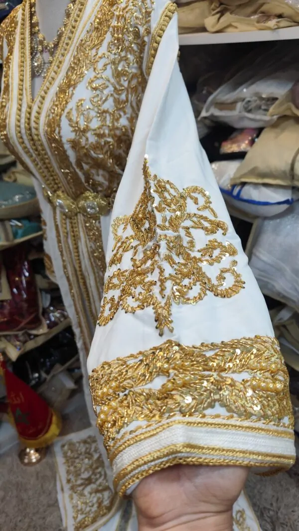 Neuer gefütterter marokkanischer Kaftan — photo 3