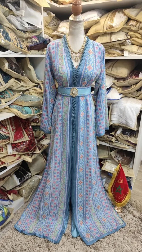 قفطان مغربي جديد مع حزام — photo 10