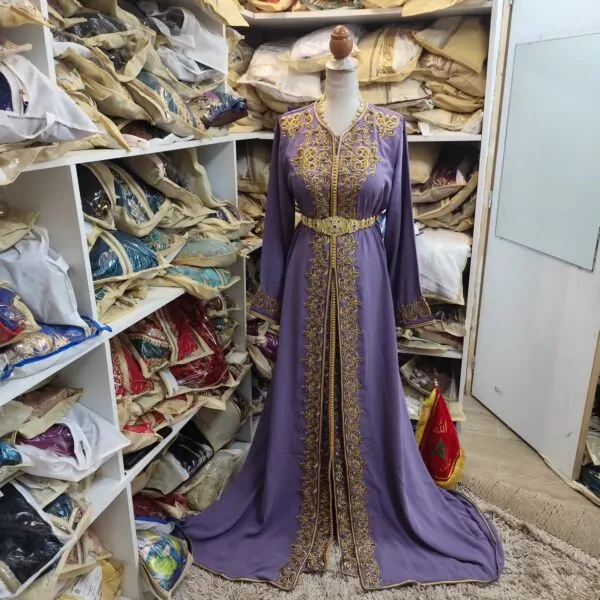 Gebrauchter marokkanischer Kaftan — photo 11