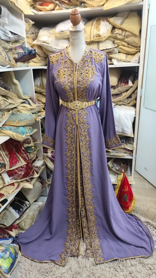 Gebrauchter marokkanischer Kaftan — photo 7