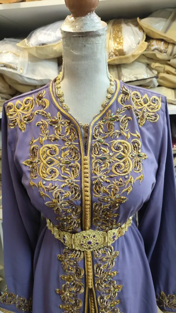Gebrauchter marokkanischer Kaftan — photo 3