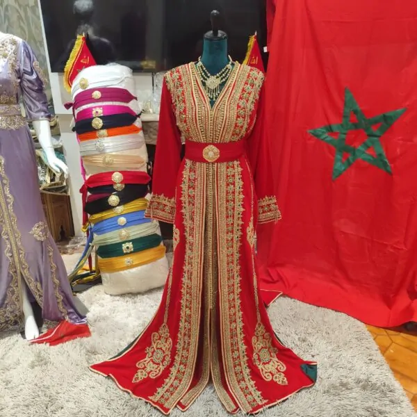 caftan marocain neuf doublé 65cm